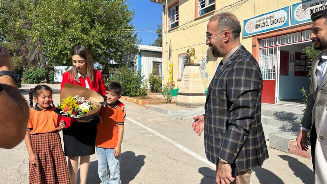 Kaymakamımız Sn. Büşra UÇAR'ın Dokuzyol İlkokulu/Ortaokulu Ziyareti