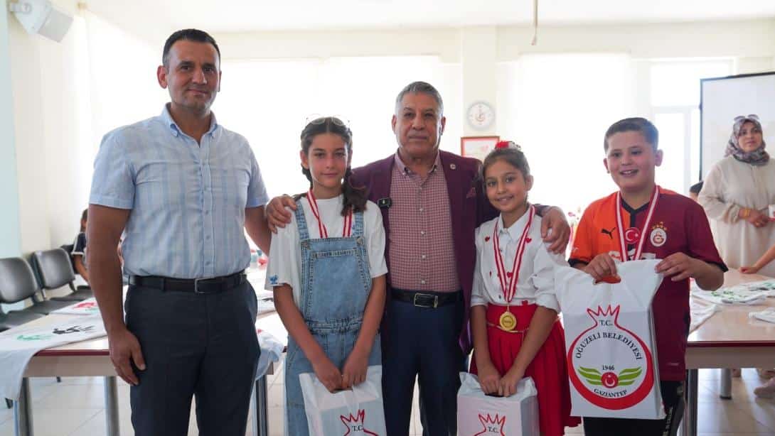 İlçe Millî Eğitim Müdürümüz Mustafa BOZGEYİK Oğuzeli Belediyesi Yaz Spor Okulları kapanış Programına Katıldı